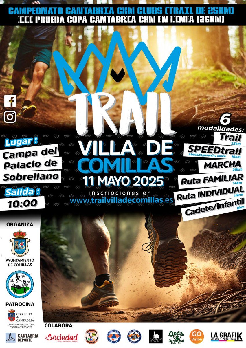 Cartel Trail domingo 11 de mayo de 2025
