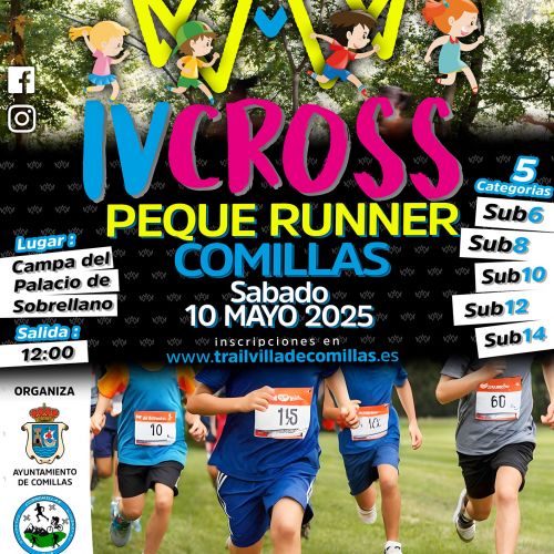 Cartel IV Cross Peque Runners 2025