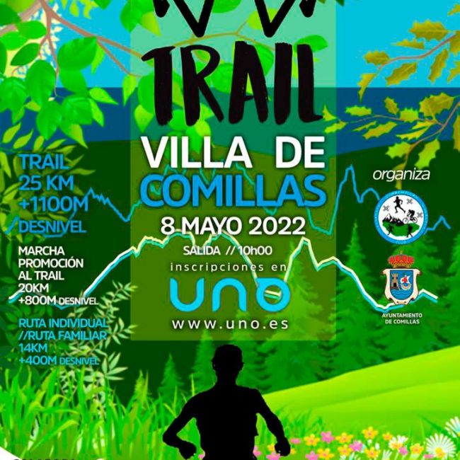 Cartel Trail Villa de Comillas 2022