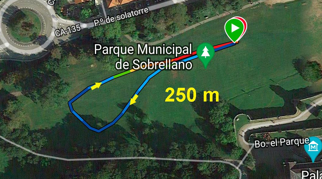 Recorrido Sub-6 años