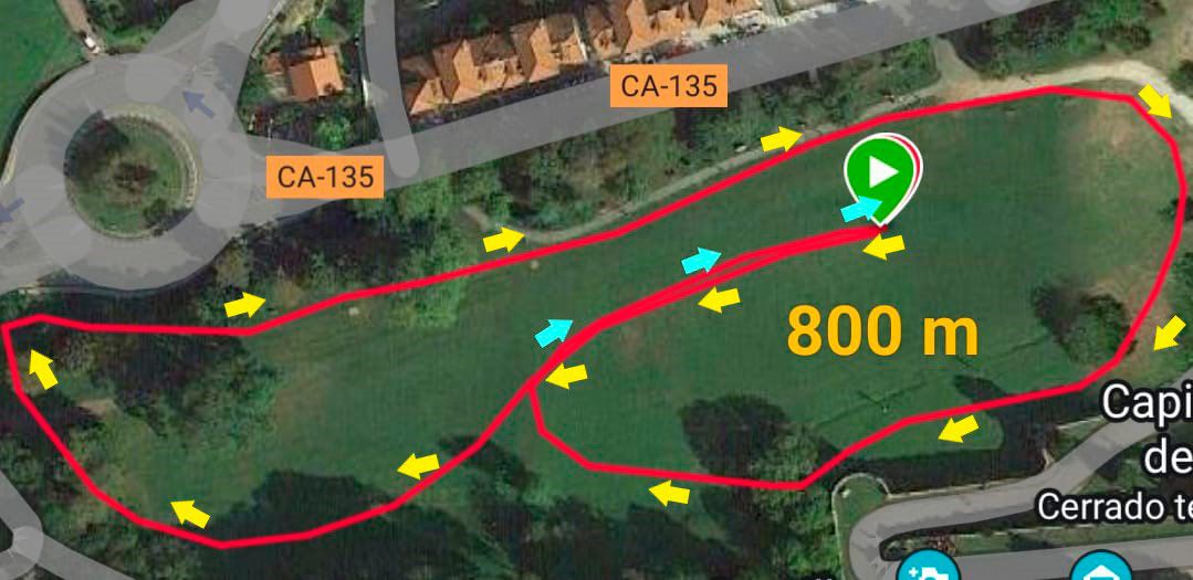 recorrido sub10